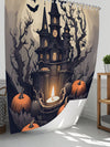 Spooky and Stylish: Halloween Ghost Themed Shower Curtain Set