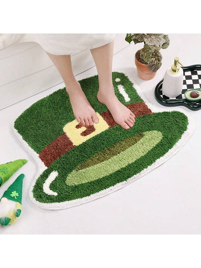 Adorable Black Cat Bathroom Rug: Non-Slip, Absorbent, and Stylish Addition to Your Home