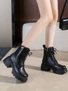 Elevate Your Style with New Fashion Chunky Heel Short Boots for Women