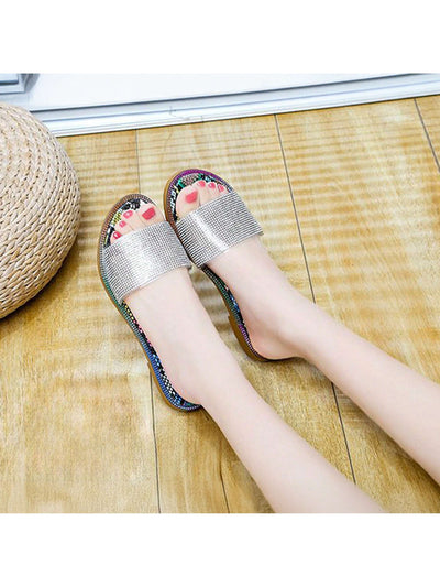 Dazzling Diamond Comfort Slippers: Sparkle in Style this Summer