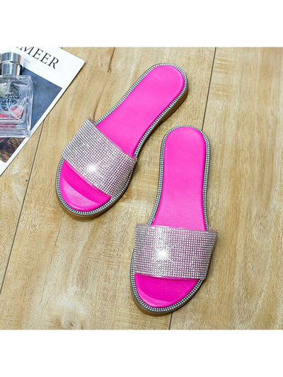 Dazzling Diamond Comfort Slippers: Sparkle in Style this Summer