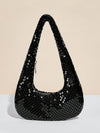 Shimmering Elegance: High-End Metallic Backpack Clutch for Night Out & Parties