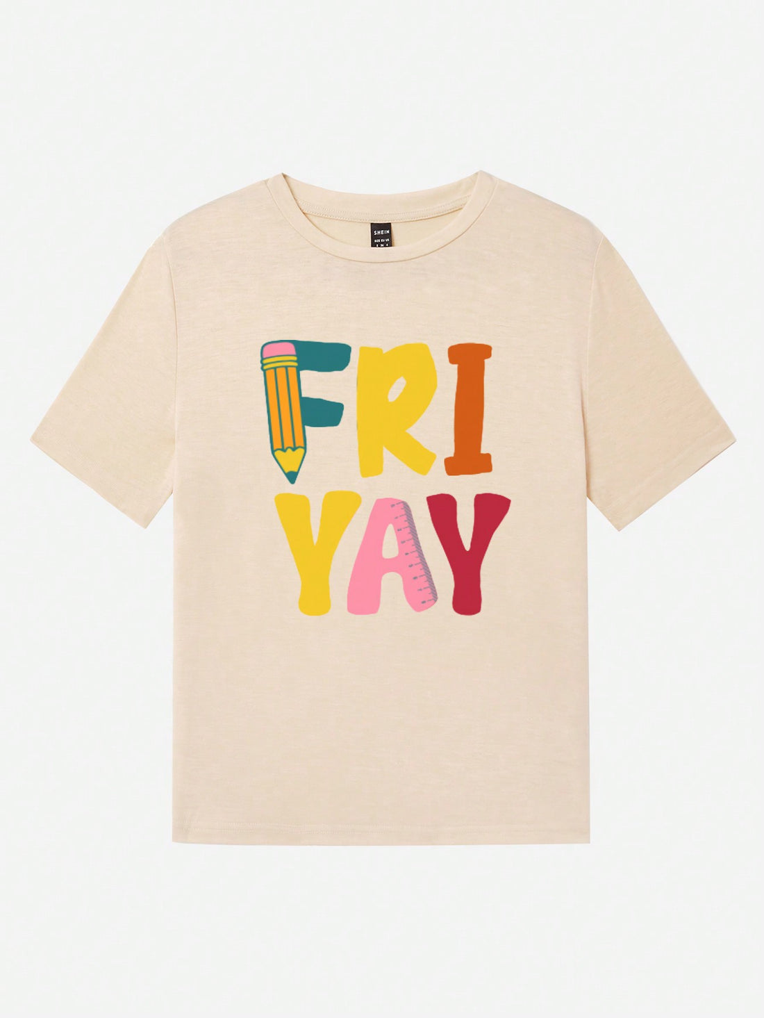 Make every Friday feel like a vacation with our Casual Minimalist Slogan Tee. Its effortless summer style will keep you cool and comfortable while expressing your love for the weekend. Constructed with the highest quality materials, this tee is perfect for any casual occasion.
