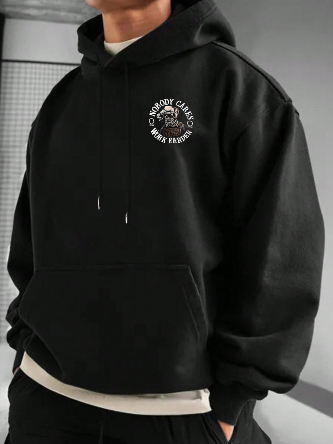 Stay warm and stylish this autumn/winter with our Men's Cozy Skull Print Hoodie. Made with the highest quality materials, this hoodie features a unique skull print that will make a statement wherever you go. Stay cozy and comfortable while looking your best. Perfect for any occasion.