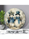 Winter Joy Café Metal Wall Art: Festive Snowflake Decor for Home & Cafe