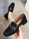 Classic Comfort: Women's Retro British Style Loafers for All Seasons