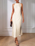 Style view 5 of Chic Sleeveless Maxi Dress for Women - Elegant Long Dress by EMERY ROSE for dress styling