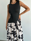 Leopard Print Sleeveless Maxi Dress: Your Perfect Dress for Halloween, Concerts, Bachelorette Parties, and More!