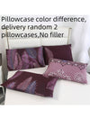 Cozy Geometric Floral Flannel Bedding Set - 3pcs Duvet Cover & Pillowcases