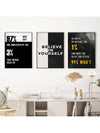 Vibrant Motivational Canvas Prints: Elevate Your Space with Uplifting Quotes