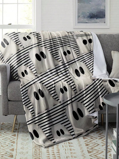 Cozy Halloween Plush Blanket: The Perfect Sofa, Bed, and Travel Companion