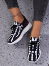 Halloween Cheer: Women's Summer Knit Slip-On Casual Sports Shoes