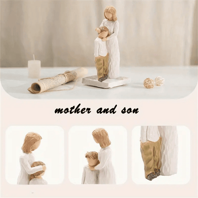 Celebrate the Special Bond of Mother and Son - Perfect for Christmas & Home Décor