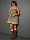 Trendy Acid Wash Mini Dress - Premium Cotton Denim for Effortless Style