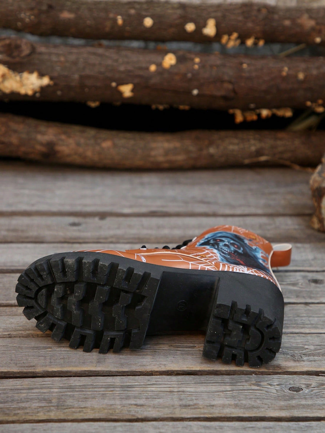 Elevate your Halloween party look with Spooky Chic Lace-Up Thick Heel Short Boots. The intricate lace-up design and sturdy thick heels provide support and style, perfect for any Halloween occasion. Expertly crafted for comfort and durability, these boots will give you the confidence to dance the night away!