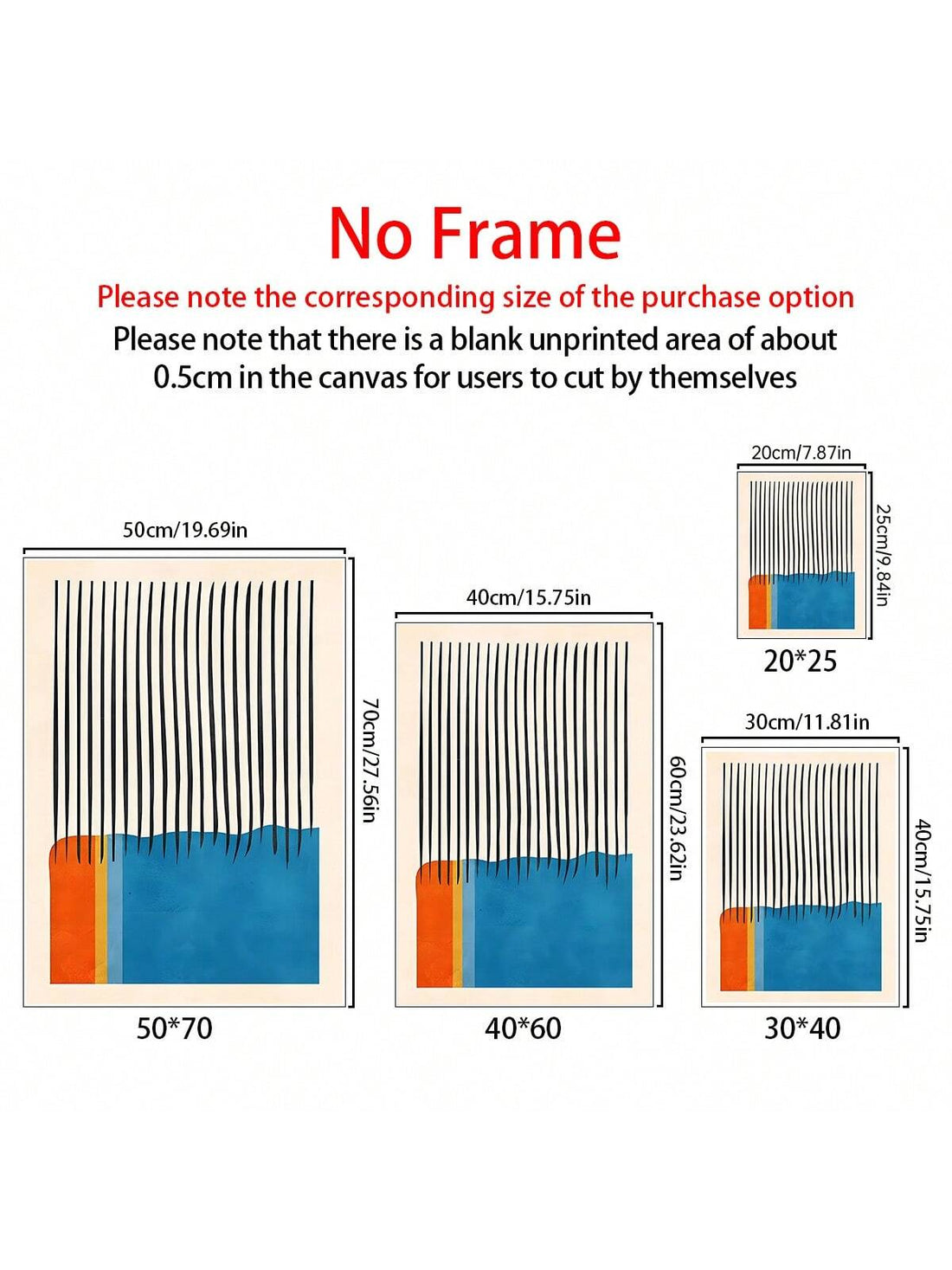 Add a pop of color and style to your walls with this Vibrant Mid-Century Modern Canvas Art Set! Featuring abstract color blocks, this set is a unique and playful addition to any room. Show off your love for modern art with this quirky and eye-catching wall decor.