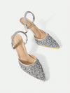 Glamorous Pointed Toe Glitter High Heel Pumps for a Dazzling Night Out