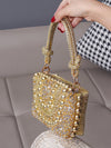 Radiant Rhinestone Evening Clutch: Glamorous Accessory for Formal Events