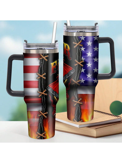 40oz Double-Layer Insulated Stainless Steel Travel Cup – Perfect for Outdoors, Fitness, and On-the-Go