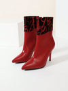 Dazzling in Chic: Women's Pointed Toe Elegant High Heel Boots