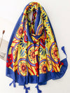 Chic Paisley Printed Scarf - Versatile Fashion Shawl for All Seasons