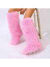 Cozy Waterproof Faux Fur-Lined Tall Winter Snow Boots for Women