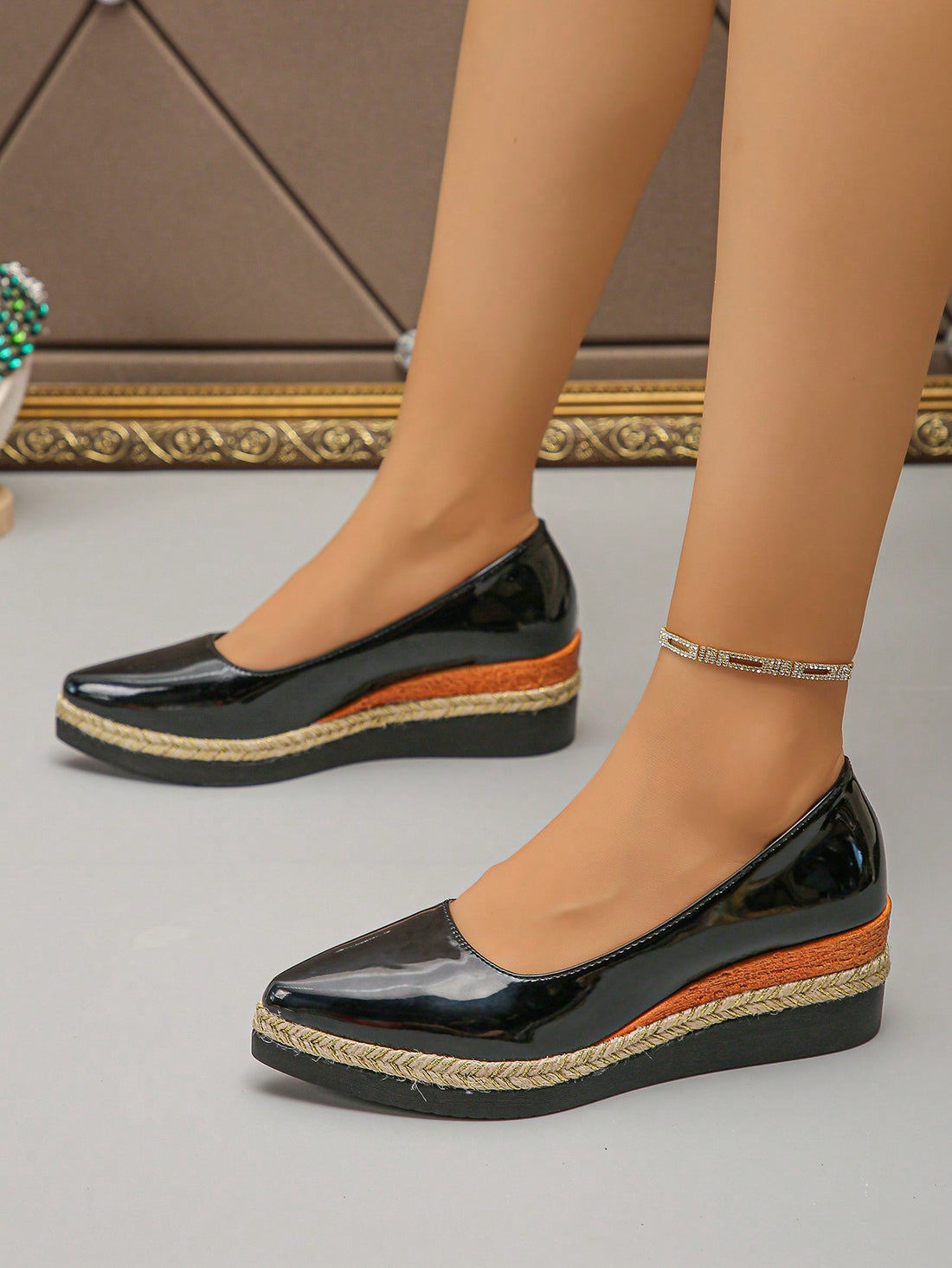 Elevate your style with Chic & Cozy Women’s Platform Thick-Soled Flats. These shoes redefine casual comfort, giving you a cozy yet chic look. With a thick platform sole, you'll enjoy extra cushioning and effortless style. Perfect for everyday wear, these flats will keep you feeling confident and comfortable.