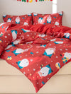 Festive Christmas Dreaming: 3 Piece Polyester Duvet Cover Set