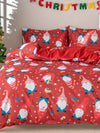 Festive Christmas Dreaming: 3 Piece Polyester Duvet Cover Set