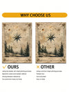 Cosmic Tarot Canvas Art: Mysterious Sky & Astrology-Inspired Wall Decor