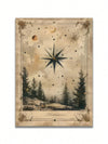 Cosmic Tarot Canvas Art: Mysterious Sky & Astrology-Inspired Wall Decor