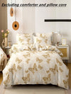 Whimsical Butterfly Print 3-Piece Duvet Cover Set - Soft & Breathable Bedding for All Seasons