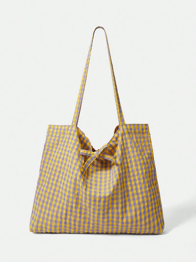 Chic & Versatile Tote Bag for Students - Perfect for Books & Daily Essentials