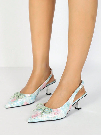 Chic Pointed Toe Slingback High Heels - Versatile Pumps for Every Occasion