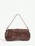 Studded baguette shoulder bag product view 37