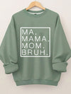 Heartfelt Style: Plus Size Slogan Sweatshirt for Women