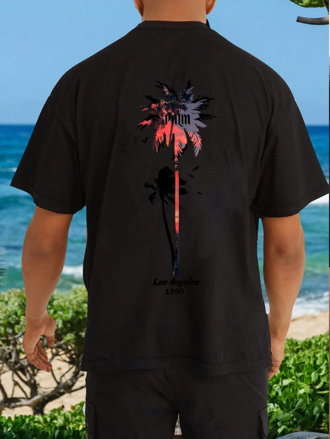 Stay cool and stylish with our Men's Plus Size Casual Summer T-Shirt! The vibrant palm tree print adds a splash of tropical fun to your wardrobe, while the classic crew neck and short sleeves keep you comfortable during those sunny adventures. Perfect for beach days, backyard BBQs, or just chilling with friends!