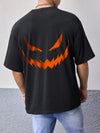 Glowing Ghouls: Men's Casual Ghost Graphic T-Shirt