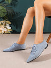 Chic Comfort: Women’s Pointed Toe Flat Loafers for Effortless Office Style