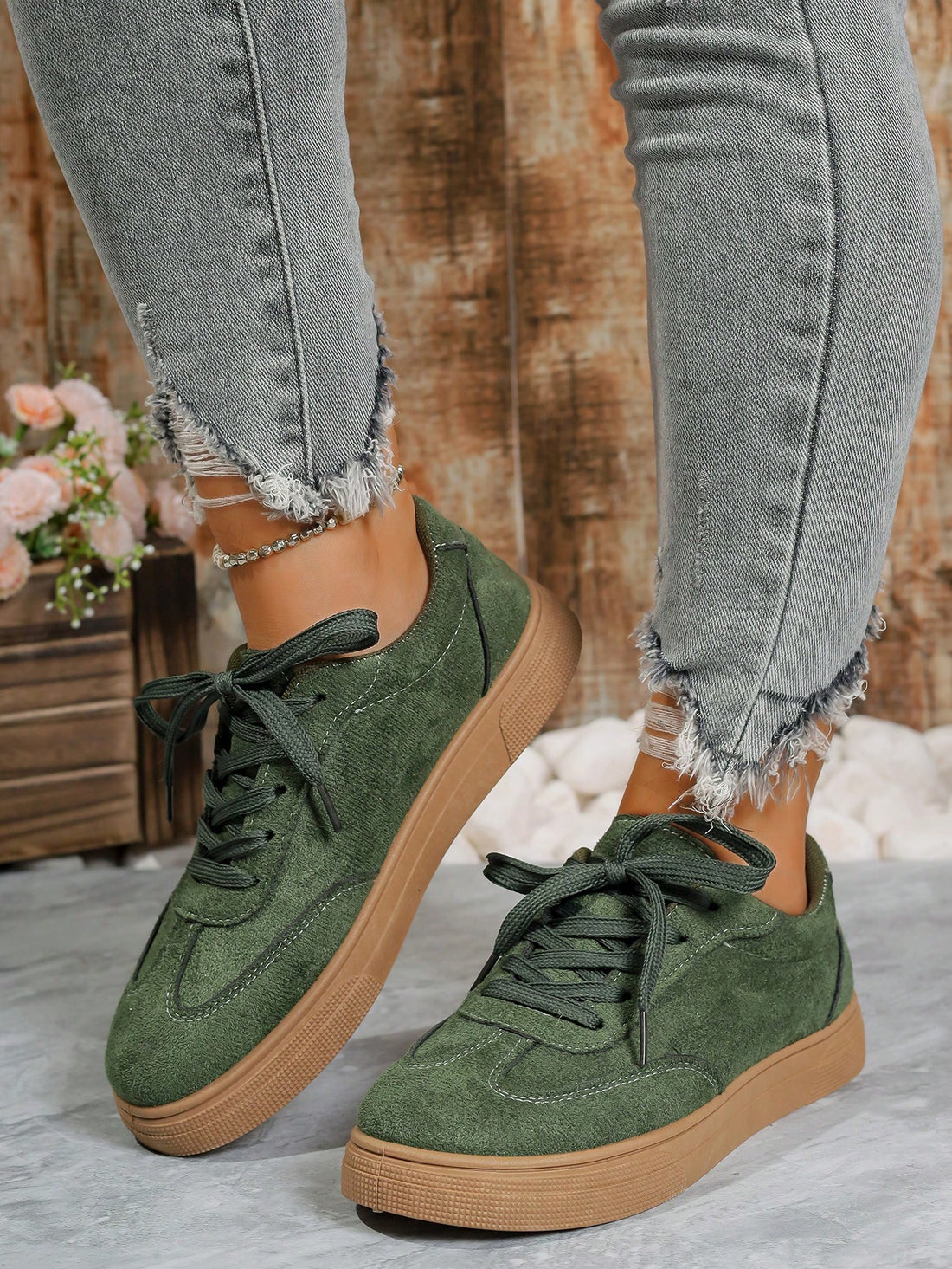 Experience comfort and style with our Stylish Minimalist Mesh Sneakers. Designed for all seasons, these breathable shoes offer a sleek and minimalist look, perfect for casual wear. Stay cool and comfortable while looking effortlessly fashionable. 