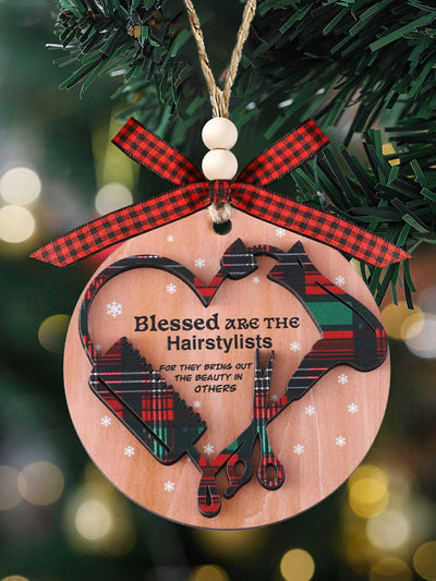 Charming Hairstylist Christmas Ornament - Perfect Gift for Hairdressers