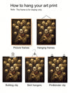 Smiling Faces Horror Canvas Poster - Spooky Halloween Wall Art for Home Decor