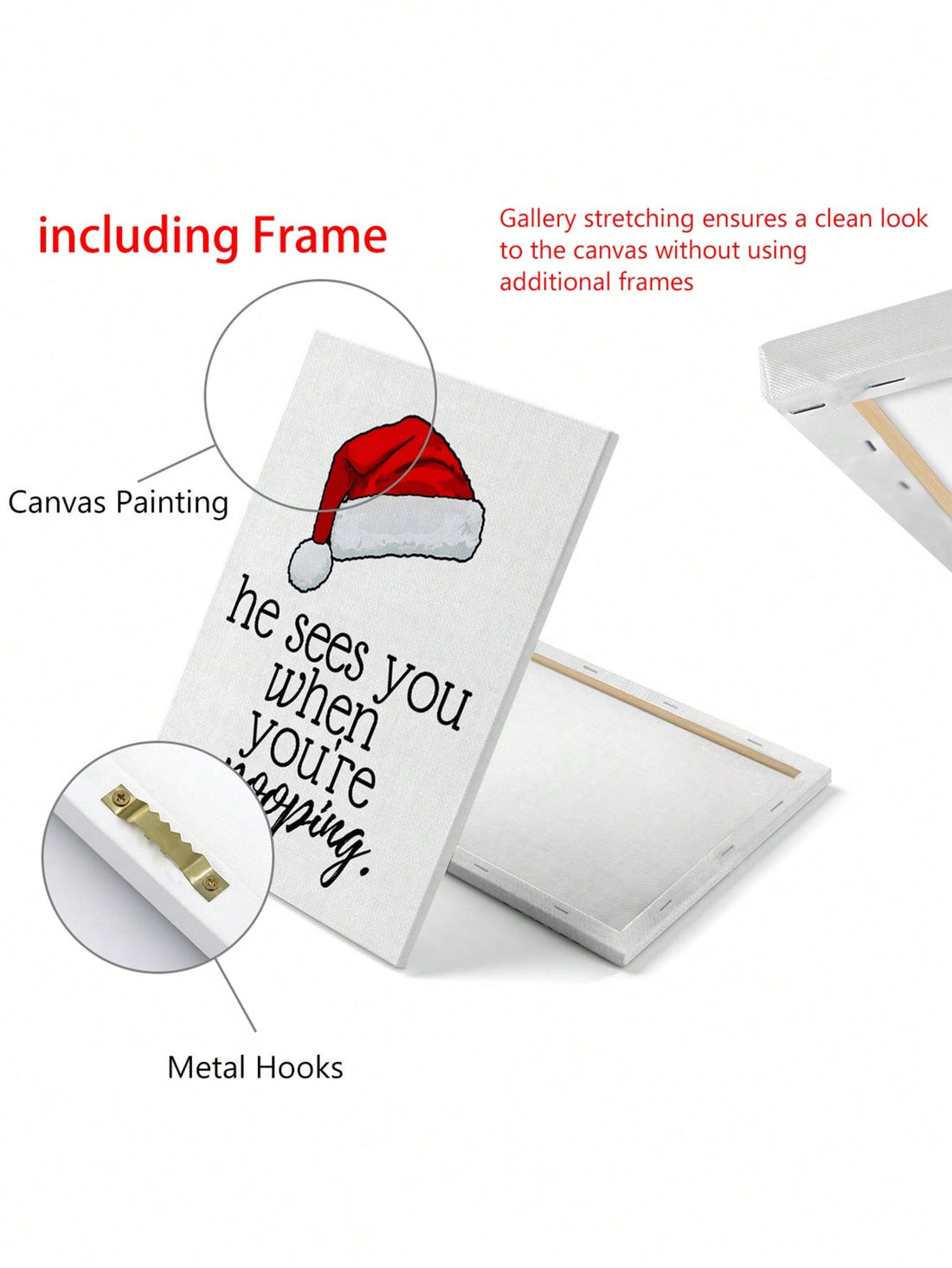 Looking for a unique and humorous way to decorate your bathroom this holiday season? Look no further than our Festive Christmas Bathroom Decoration - Funny Canvas Print for Wall. Made with high-quality canvas, this print is the perfect addition to any bathroom for a touch of holiday cheer.