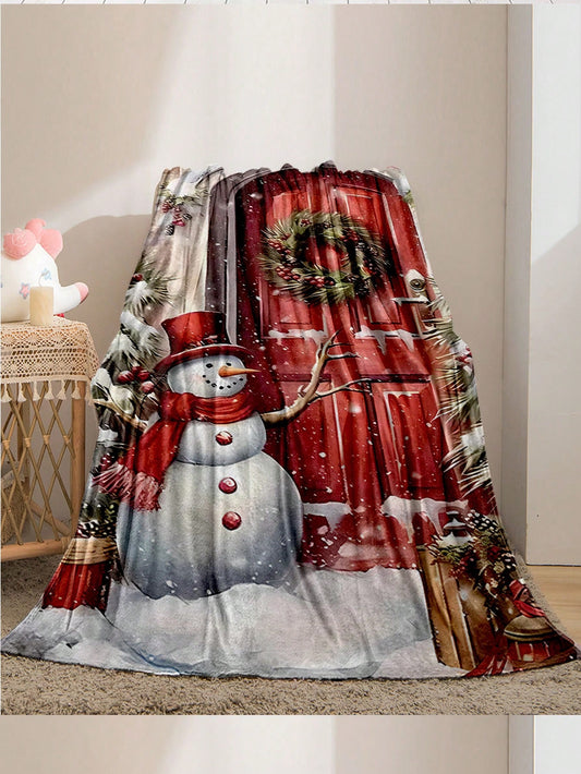 Festive Christmas Blanket: Soft, Cozy, and Versatile for All Seasons