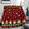 Cozy Up with Our Ultra-Soft Flannel Blanket - Festive Christmas Design, Perfect for All Sizes