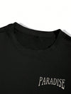 Casual Vibe Slogan T-Shirt for Men - Effortless Style and Comfort