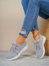 Summer Breeze Women's Mesh Slip-On Sneakers: Lightweight, Breathable, and Anti-Slip Casual Trainers