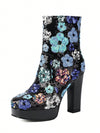 Trendy Summer High-Heel Platform Boots for Casual Chic Vibes