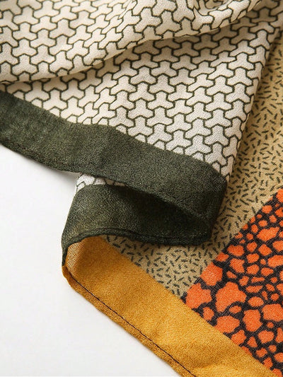 Chic Leopard Print Scarf: Breathable & Warm Shawl for All Seasons