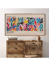 Vibrant Eclectic Floral Canvas Prints - Maximalist Wall Art for a Bold Living Space